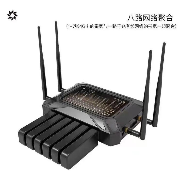 花火7卡8路聚合路由器 多链路聚合技术的工业级实践